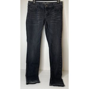 MISS ME Denim Ashley Low Rise Jegging Skinny Black Jeans Size 28 Inseam 29.5”